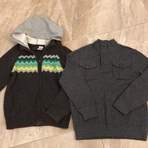 Gymboree boys hooded sweater & Pullover sweater